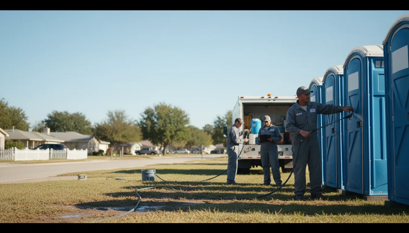 Long-Term Portable Toilet Rental in Wellsville, KS near me